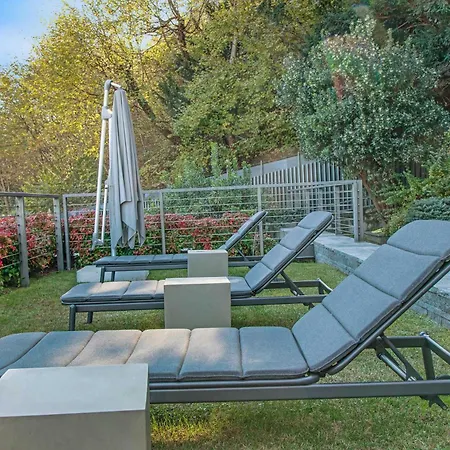 公寓 Luxury Penthouse View Pool Terrasse Sauna *